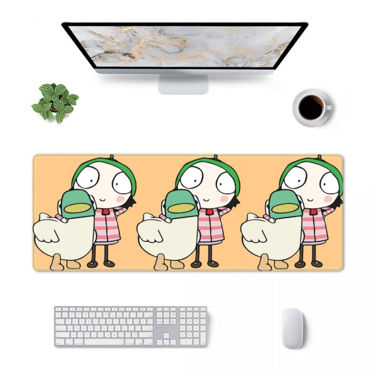 Gaming Accessories To Have - Duża podkładka pod mysz Sarah i