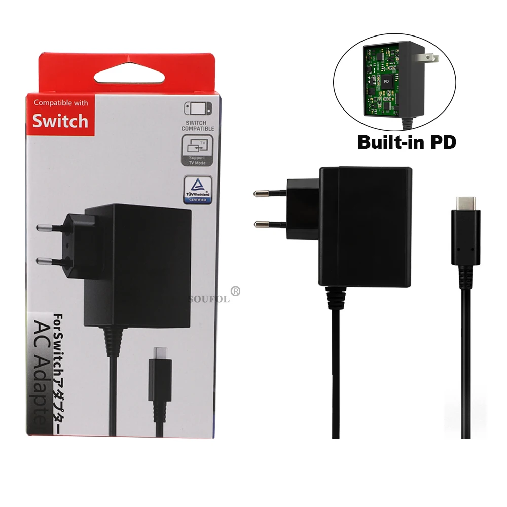 Gaming Accessories Nintendo Switch - Ładowarka sieciowa do NS Switch i