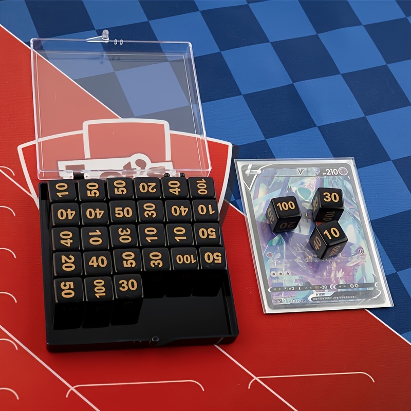 Gaming Accessories To Have - 10 szt. Kostek do PTCG, akrylowe