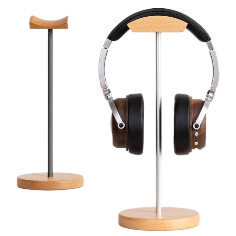 Stojak na słuchawki z drewna o – Gaming Accessories For Setup recenzja i cena