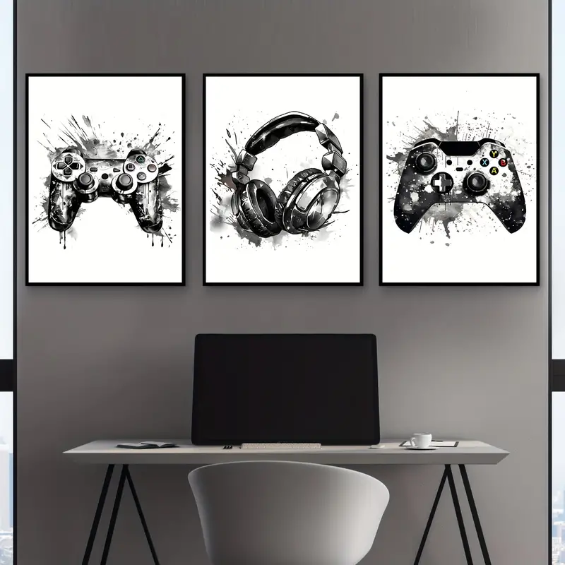 3-częściowy bezramowy obraz na – Gaming Accessories For Room recenzja i cena