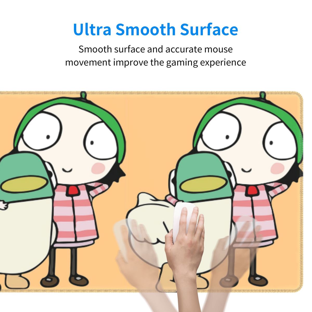 Duża podkładka pod mysz Sarah  – Gaming Accessories To Have recenzja i cena