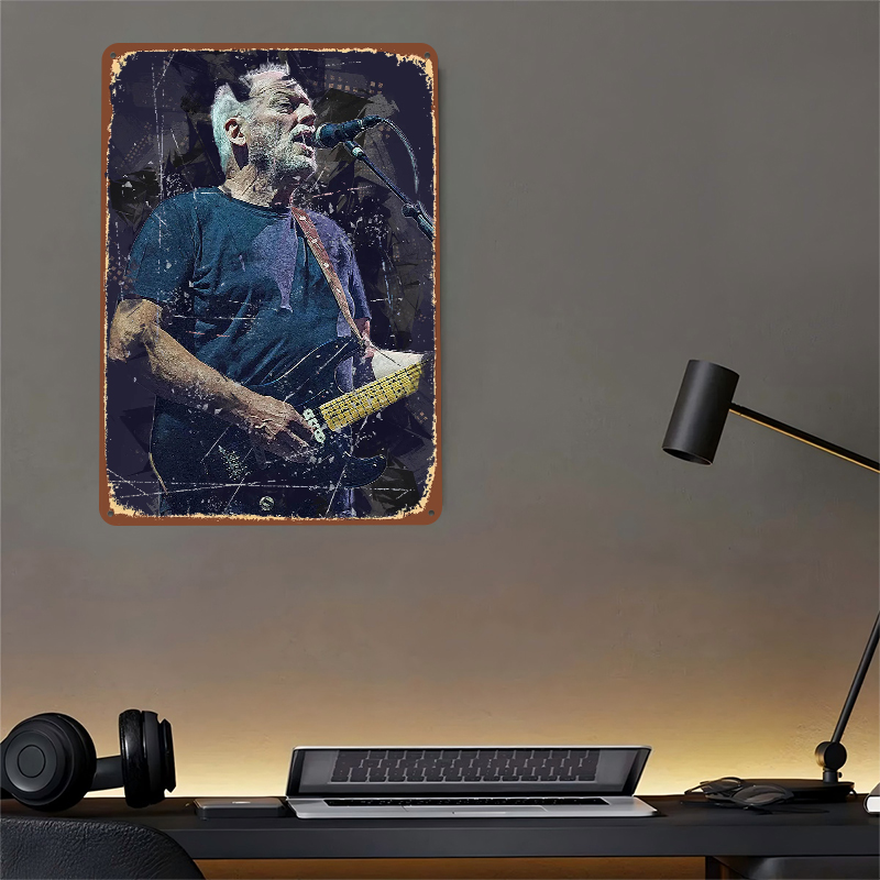 David Gilmour Metalowy Plakat  – Gaming Accessories Retro recenzja i cena