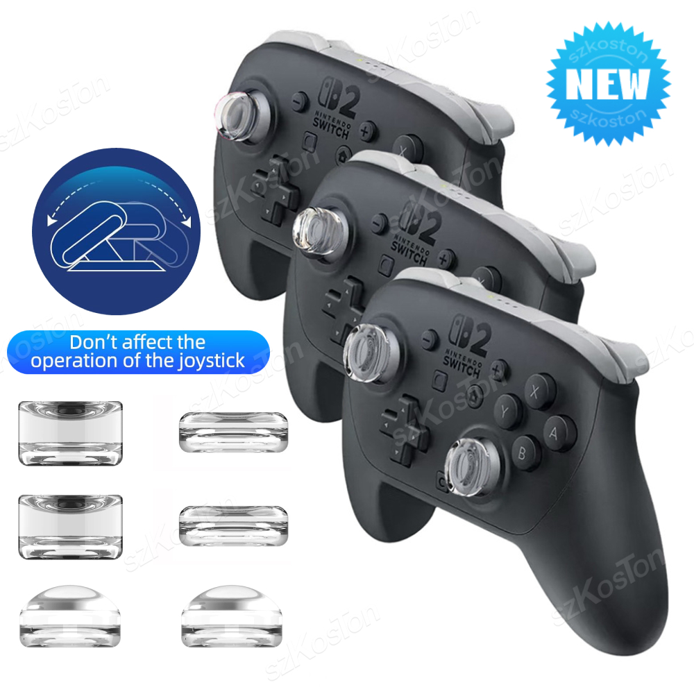 Przezroczyste nakładki na kciu – Gaming Accessories Nintendo Switch recenzja i cena