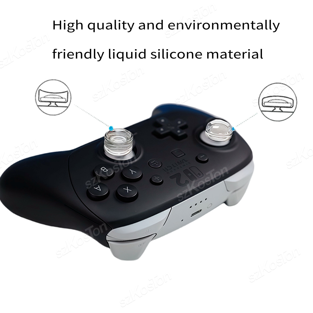 Przezroczyste nakładki na kciu – Gaming Accessories Nintendo Switch recenzja i cena
