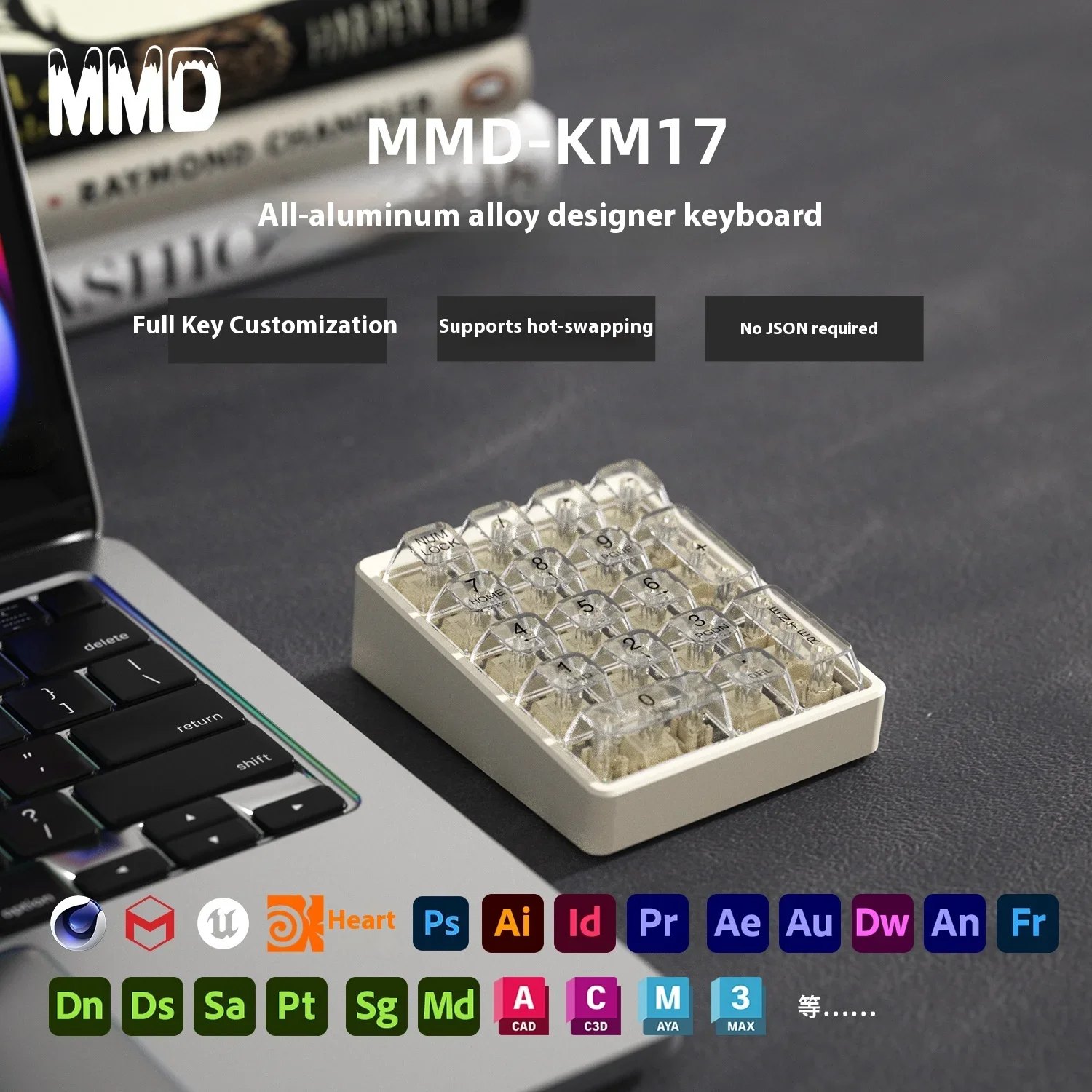 Klawiatura mechaniczna MMD KM1 – Keyboard Numpad Separate recenzja i cena