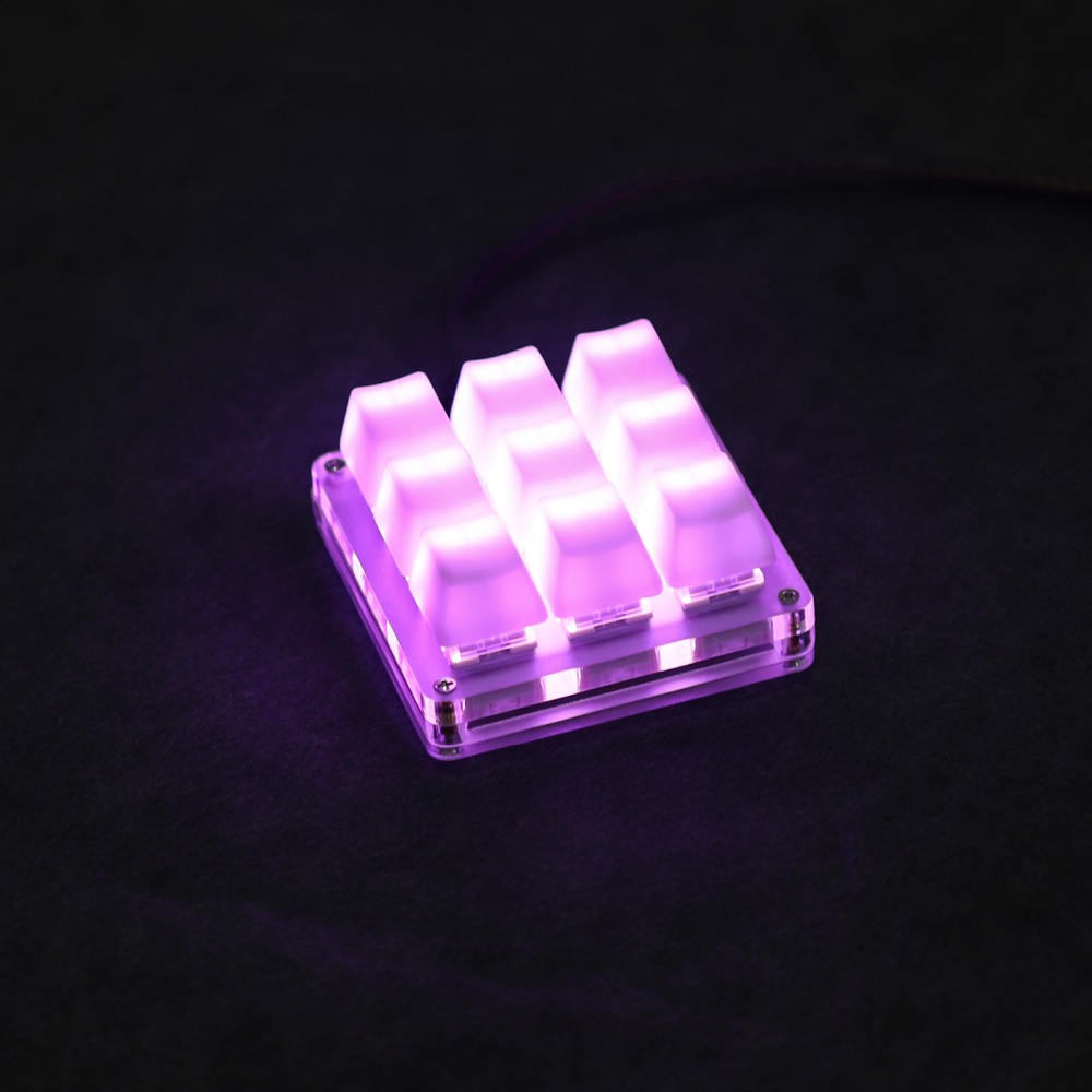 9 klawiszy QMK Hotswap YMDK RG – Keyboard Numpad Separate recenzja i cena