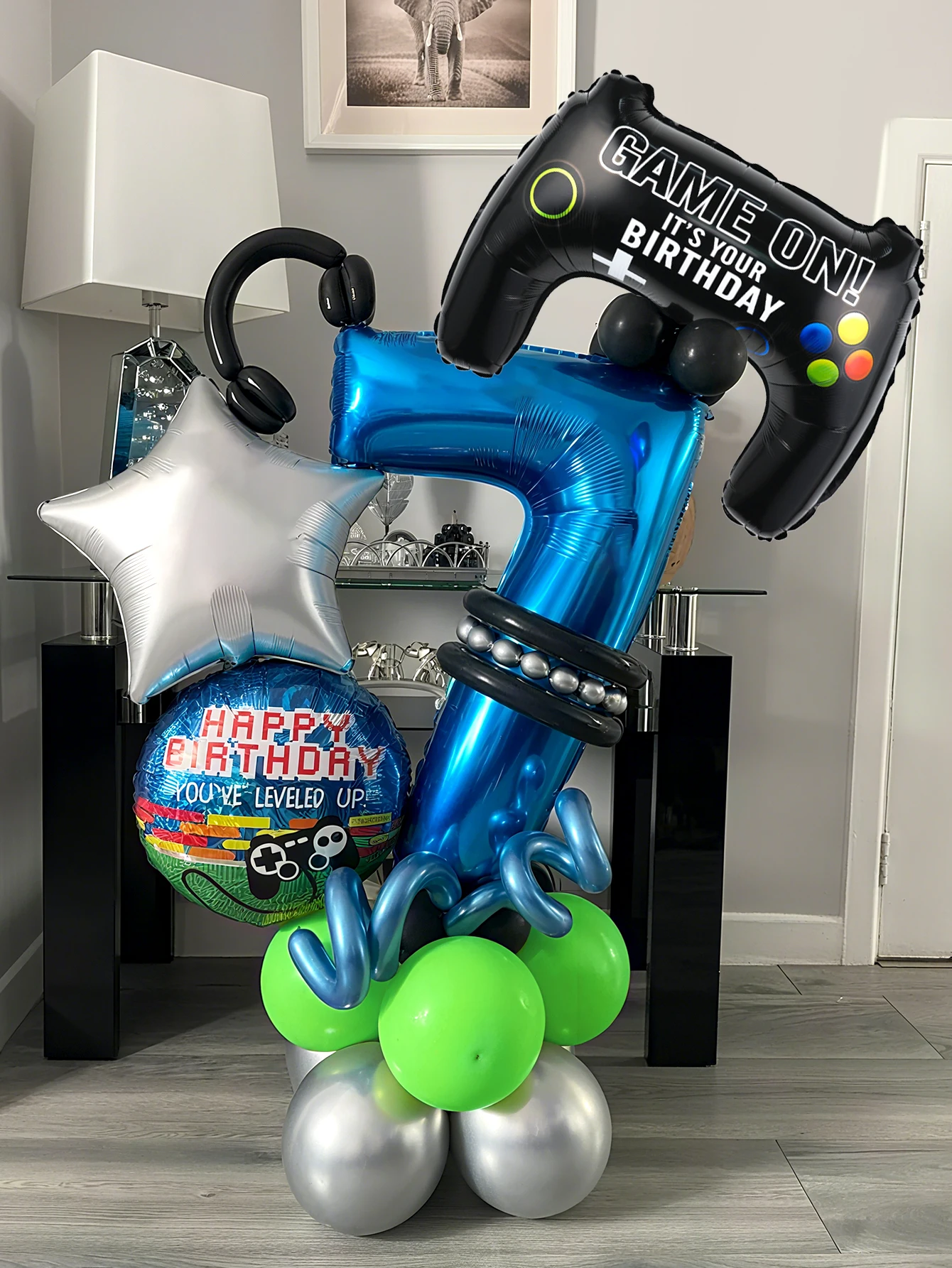 Zestaw balonów urodzinowych z  – Gaming Accessories For Room recenzja i cena