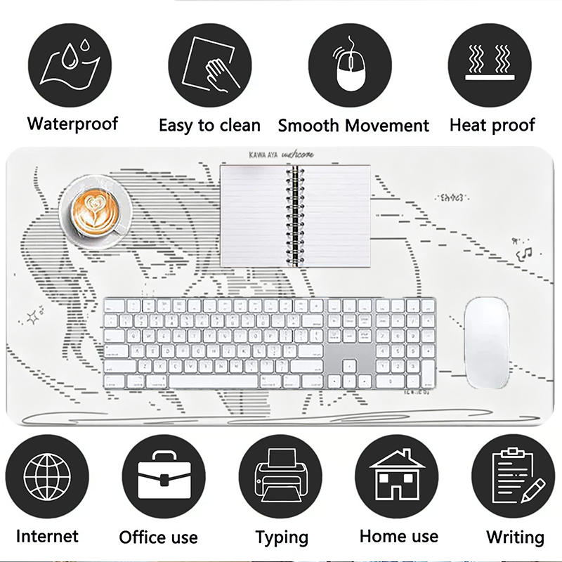 1 szt. Skórzana podkładka pod  – Gaming Accessories For Setup recenzja i cena